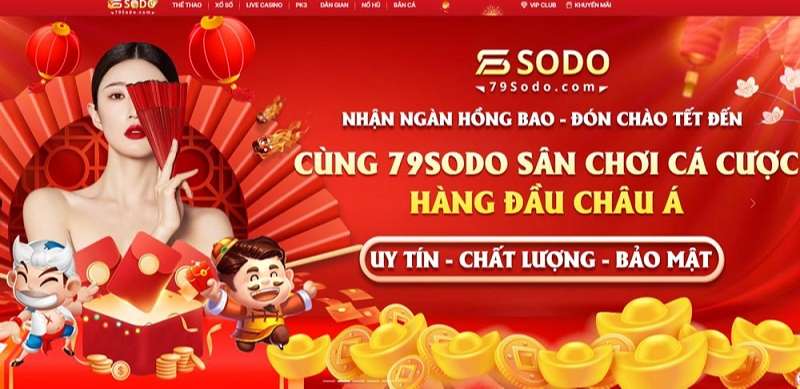 79Sodo: Nhà cái cá cược trực tuyến uy tín hàng dầu châu Á - Ảnh 1