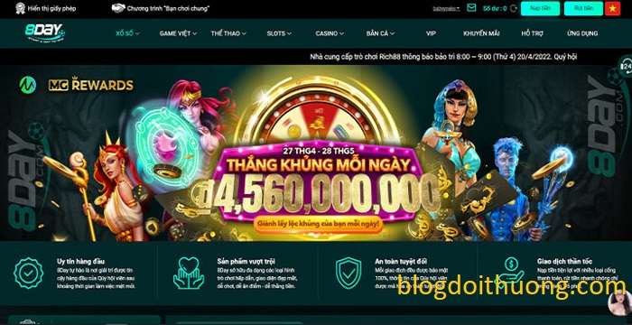 8Day - Link trang chủ chính thức nhà cái 8Day casino mới nhất - Ảnh 3