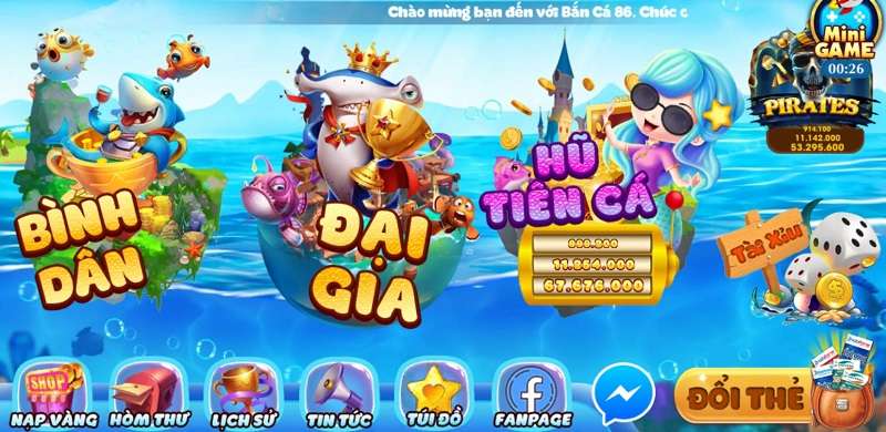 Bắn Cá 86 - Link đăng nhập Bắn Cá 86 Club / APK không bị chặn - Ảnh 1