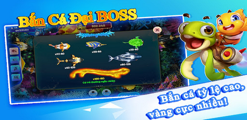 Bắn cá Đại Boss: cổng game bắn cá dành cho ios và android 2023 - Ảnh 2