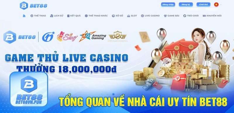 Bet88 - Link vào nhà cái Bet88 Casino chính thức mới nhất - Ảnh 1