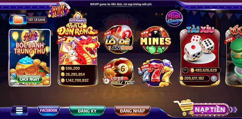 rikvip game danh bai doi thuong danh cho window phone