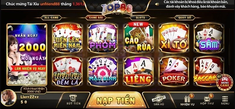 Top88 - Game Bài Đổi Thưởng Đại Gia Hot Nhất 2022 - Ảnh 2