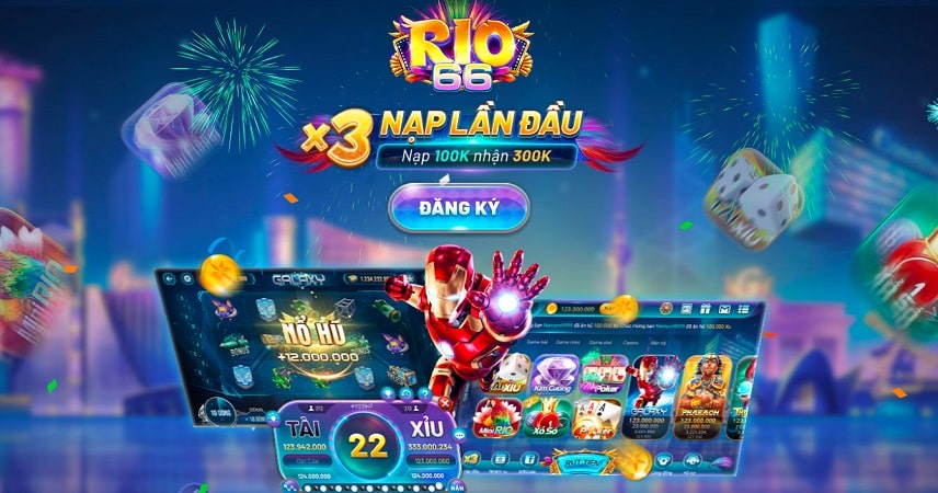 Rio66 - Cổng Game Đa Dạng Thể Loại, Chơi Là Trúng - Ảnh 3