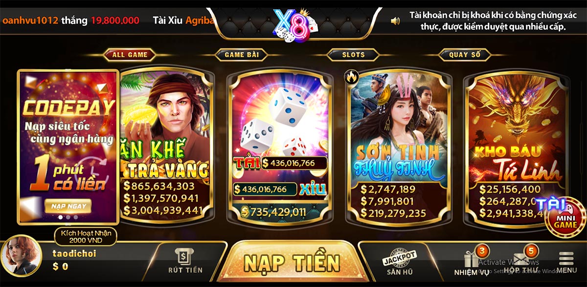 X8 CLUB - Tải X8 CLUB APK về điện thoại cơ hội nhận thưởng cao - Ảnh 1